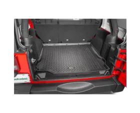 Quadratec Tru-Fit® Rear Cargo Liner 07-10 Wrangler JK 2-Door Without Sub Jeep Wrangler 2007-2018
